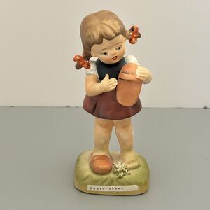 Erich Stauffer Titled Sandy Shoes Girl Figurine Japan 8561 Vintage NO BOX